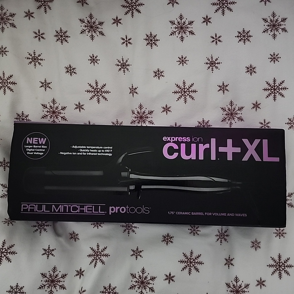 NEW PAUL MITCHELL PROTOOLS EXPRESS ION CURL+XL CERAMIC BARREL CURLING IRON